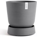 Ecopots Wheels Oslo Coaster - Grey  - ∅ 28.90, height 8.5 cm