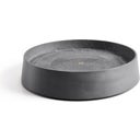 Ecopots Soucoupe Wheels Oslo Grise - ∅ 45,40, hauteur 10,5 cm