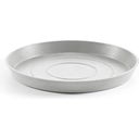 Round Coaster - White Grey , ∅ 37, height 3.8 cm