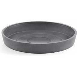 Ecopots Round Coaster - Grey  - ∅ 17.8, height 2.5 cm