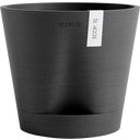 Ecopots Venedig 2 Växtkruka Mörkgrå - Ø 20 cm, höjd 17,5 cm