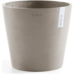 Ecopots Pot Amsterdam - Taupe - Ø 30 cm, hoogte 25,4 cm