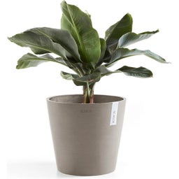 Ecopots Amsterdam Planter - Taupe - Ø 40 cm, Height 34.5 cm