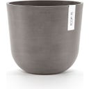 Ecopots Topf Oslo taupe - Ø 25 cm, Höhe 21,80 cm