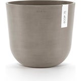 Ecopots Topf Oslo mit Wasserreservoir taupe