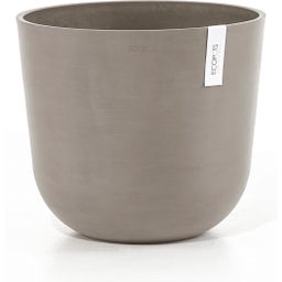 Ecopots Oslo Water Reservoir - Taupe - Ø 35 cm, Höhe 30,50 cm