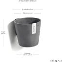 Ecopots Amsterdam Wall - Grey 