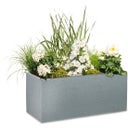 Cvetlično korito C-Cube Long - Stony Grey - 60
