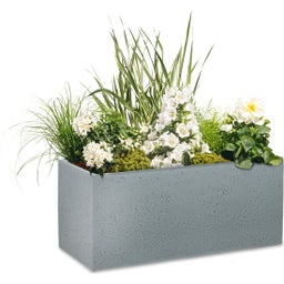 Cvetlično korito C-Cube Long - Stony Grey - 60