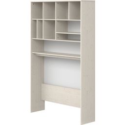 Flexa CLASSIC High Desk Storage Module - Glazed white / white