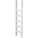 WHITE Senkrechte Leiter und Pfostengestell für Hochbetten 90x190 cm