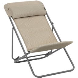 MAXI TRANSAT+ Liegestuhl & BEC BeComfort® - Moka