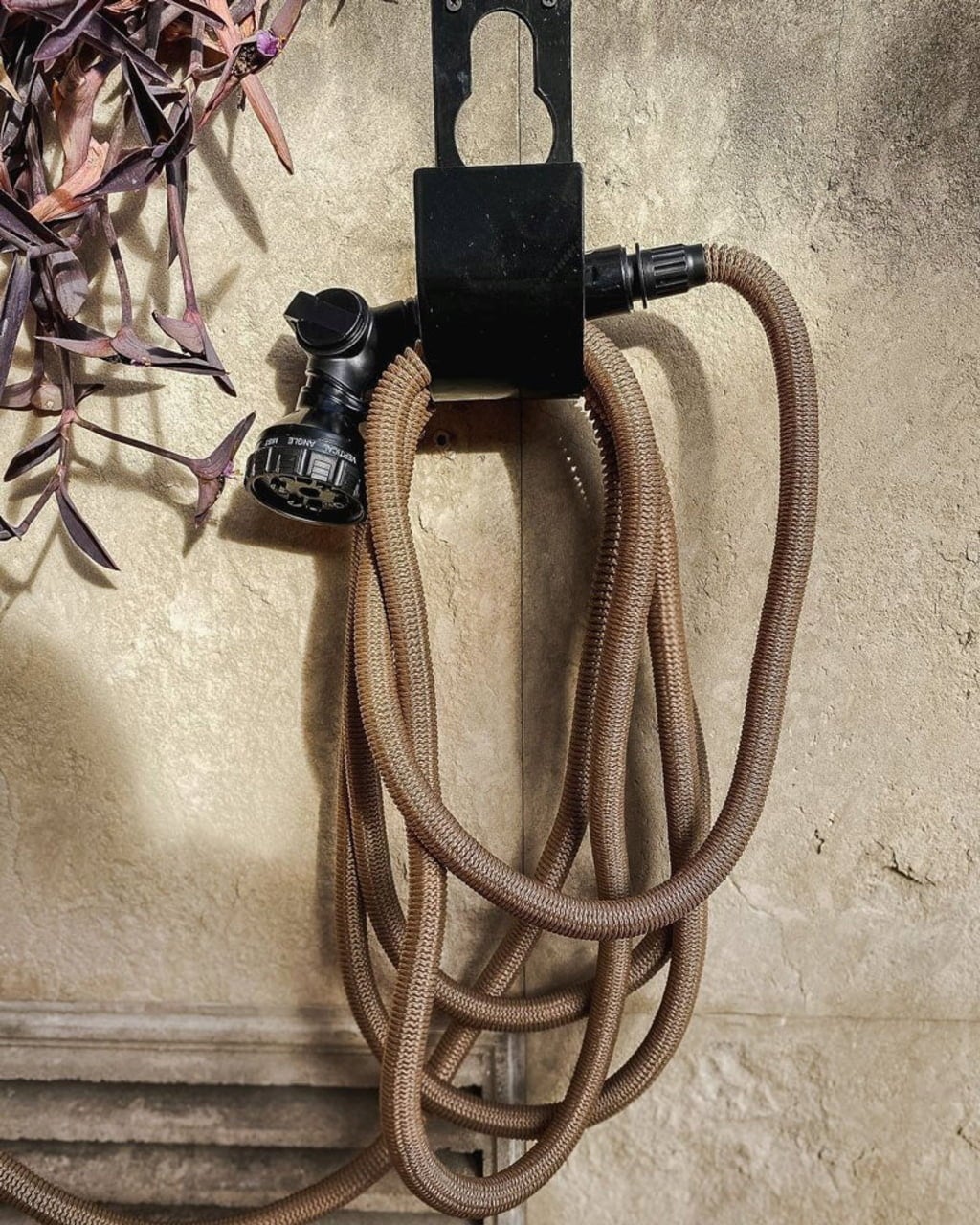 by Benson Deluxe Garden Hose Set, 25 m - Black