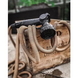 by Benson Deluxe Garden Hose Set, 25 m - Natural