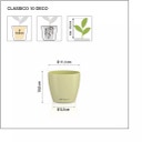 Lechuza CLASSICO Color 10 DECO Planter - slate grey