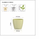 Lechuza CLASSICO Color 12 DECO Planter - white