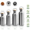 Insulated Stainless Steel Bottle, 1000 ml  - Sage Green