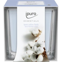 ipuro Bougie Parfumée Essential Cotton Fields - 125 g