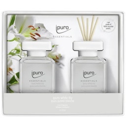 ESSENTIALS - Ambientador White Lily, Set - 100 ml