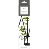 Essentials Black Bamboo Scented Stick Set with Vase Black