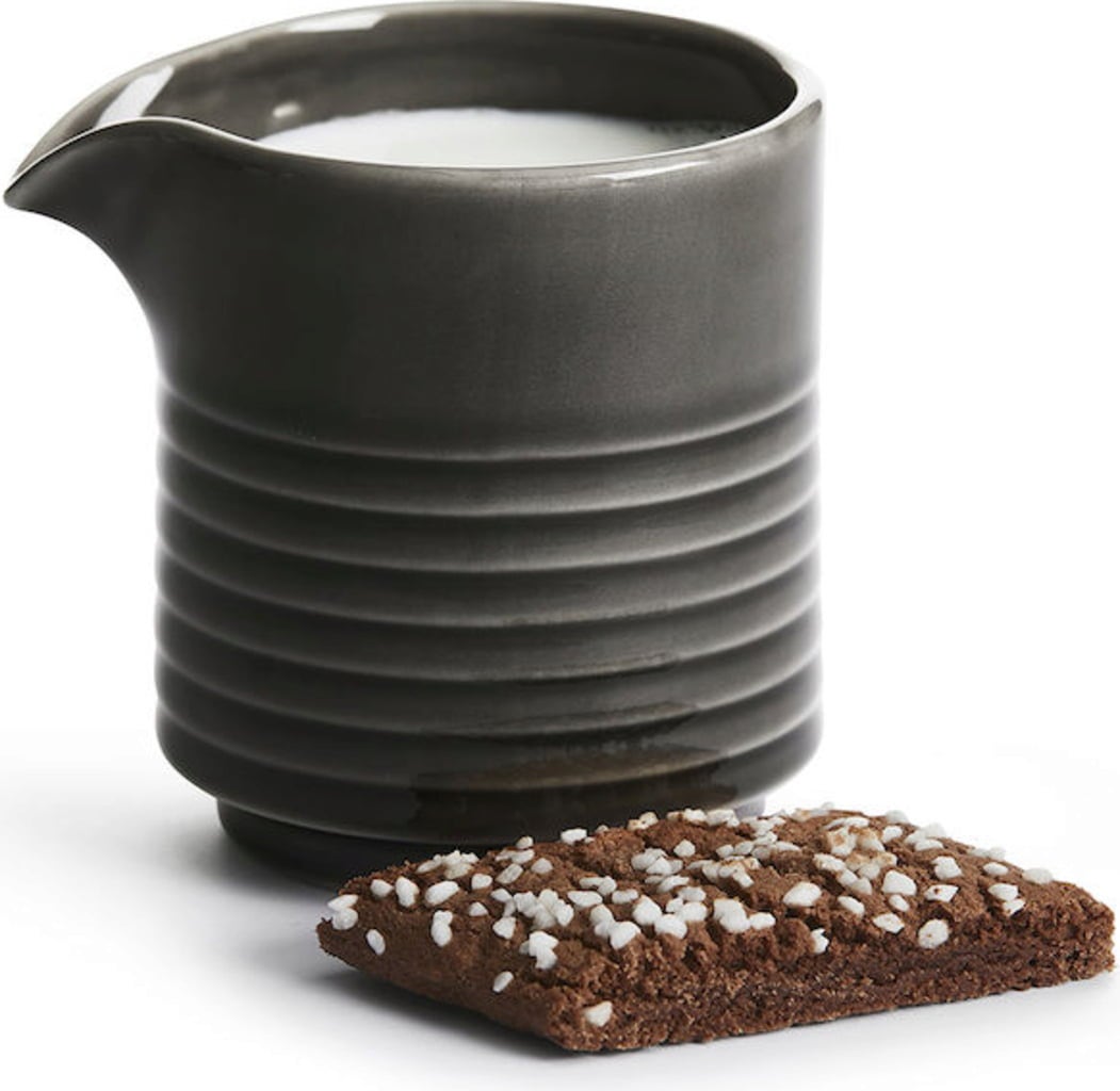 sagaform Coffee & More Milk Can - Grey - 1 item