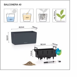 Lechuza BALCONERA Color 40 Planter