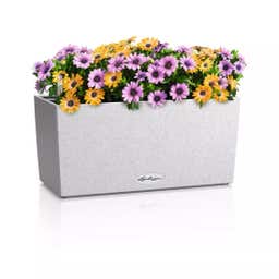 Lechuza BALCONERA Stone 40 Planter - quartz white