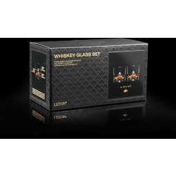 Liiton K2 Whisky Glasses, 2 Pieces - 1 set