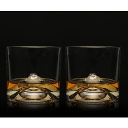 Liiton Fuji Whisky Glasses, 2 Pieces - 1 set