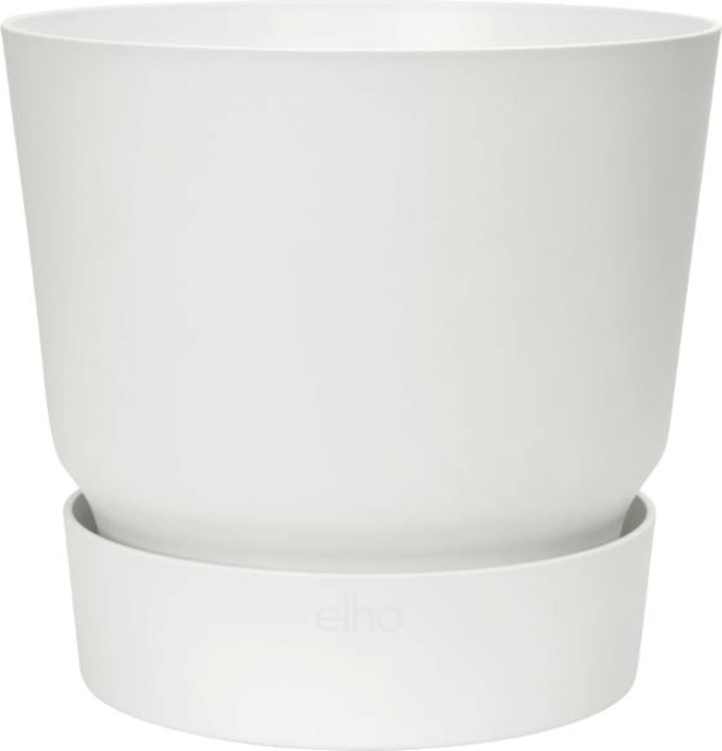 elho greenville Kruka 47 cm - Rund - vit
