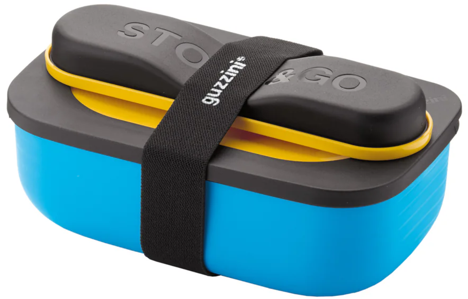 guzzini Set Lunchbox mit Reisebesteck 