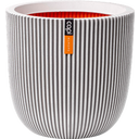Vaso Ball - Groove - 35x34 cm, Avorio