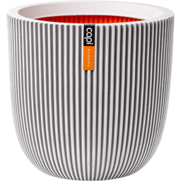 Capi Vaso Ball - Groove - 35x34 cm - Avorio