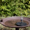 Esschert Design Bebedero para Pájaros- Fuente Solar