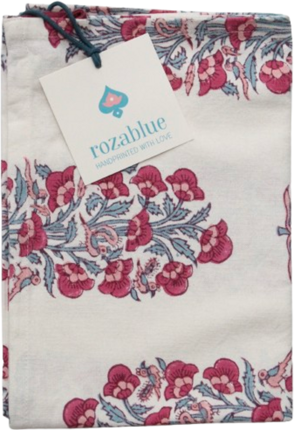 Tea Towel, Nightingale Carmine