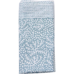 rozablue Cloth Napkins, 4 pieces - Floral Mineral