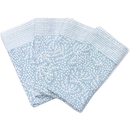 rozablue Cloth Napkins, 4 pieces - Floral Mineral
