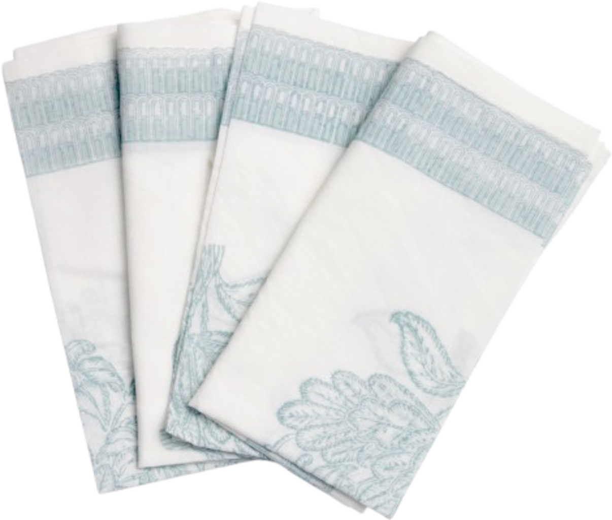 Stoffservietten, 4 Stk., Tree of Life Mineral Green (4 stk)