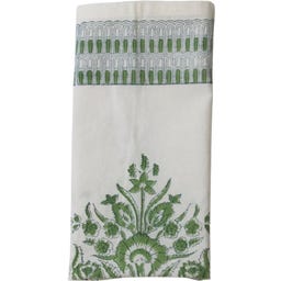 rozablue Cloth Napkins, 4 pieces - Varmala Green