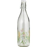 "Summertime" Glass Bottle with Flip-Top Closure 