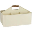 Metal Box, 6 Compartments  - beige