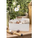 Metal Box, 6 Compartments  - beige