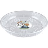 elho uni-saucer round - trasparente