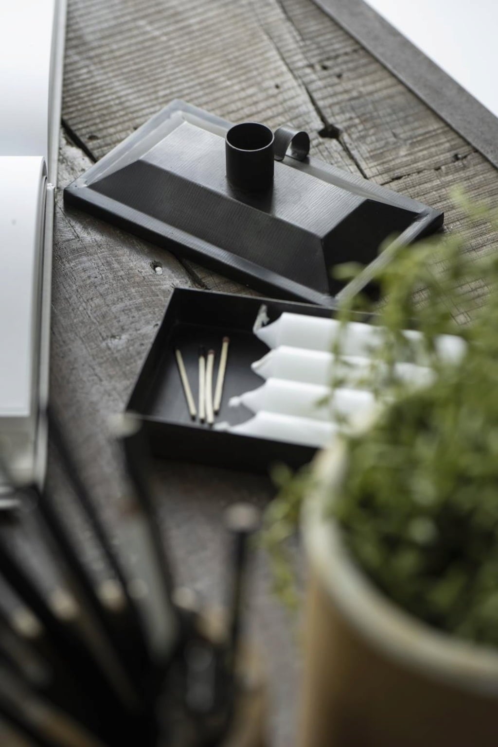 IB Laursen Candleholder with Storage