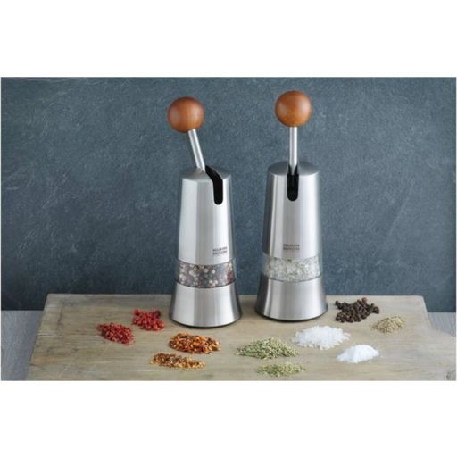 Ratchet Grinder Spice Mill - Stainless Steel - 1 item