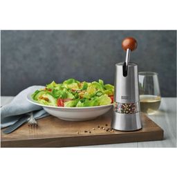 Ratchet Grinder Spice Mill - Stainless Steel - 1 item