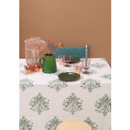 Rechthoekig Tafelkleed Small - 150 x 240 cm - Varmala Green