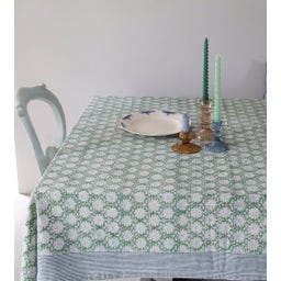 rozablue Tablecloth, Square - Breezy Green