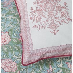 Rozablue Rechteckiges Kissen - Varmala Roza