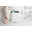 Bo Touch Bin 2 x 30 L mit 2 Kunststoffeinsätzen - White